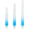 L-Style L-Shaft Lock Straight Twotone White Clear Blue Display Length