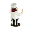 Deco 79 Polystone Chef Sculpture with 2 Wine Holder Slots,