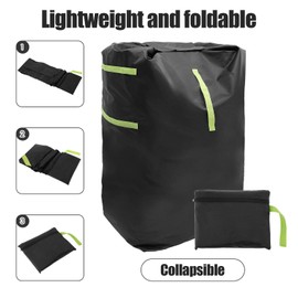 Stroller Bag Oxford Cloth Gate Check Stroller Bag Waterproof Stroller Bag Large Stroller Cover Bag Stroller Cover with Adjustable Strap for Air Train Traveling