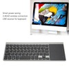 2.4G Wireless Keyboard Touchpad 2 in 1 Portable Wireless Keyboard