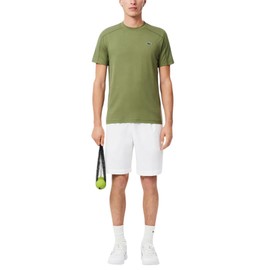 Lacoste Men's Regular Fit Ultra Dry Tennis Shorts, White, X-Large