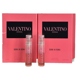 Valentino 2x VALENTINO DONNA BORN IN ROMA 0.04oz / 1.2ml EDP Spray Samples