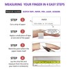 Soft Home 3 Pack Oval Finger Splints Waterproof Finger Splint
