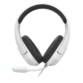 Glowster Virtual Gaming Headphones 7.1 White with Surround Sound and Microphone Ideal for Gaming and Real-time Communication