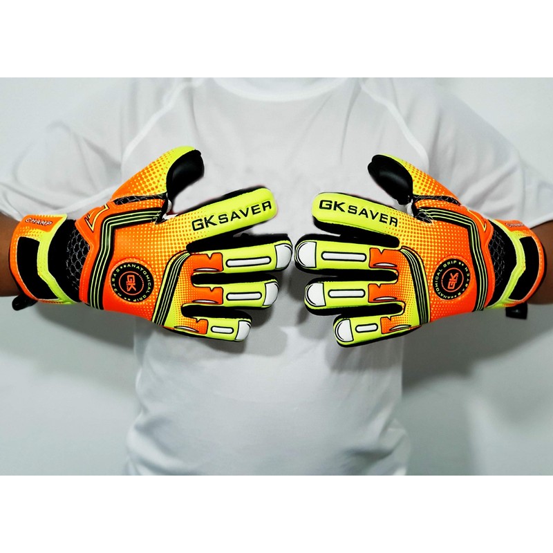 GK Saver Professional Football Goalkeeper Goalie Gloves Kids range Champ