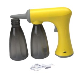 Oshhni Electric Bubble Device, Salon Accesory, Foaming Machine for Salon, Yellow