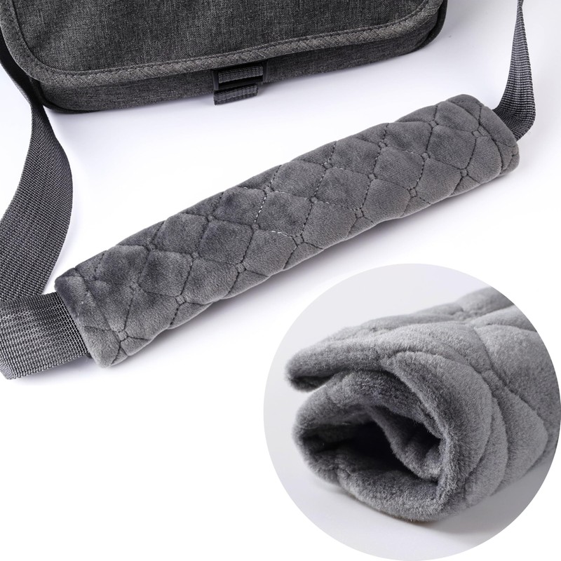 Amooca Soft Automotive Seat Belt Cover Seatbelt Shoulder Pad Neck