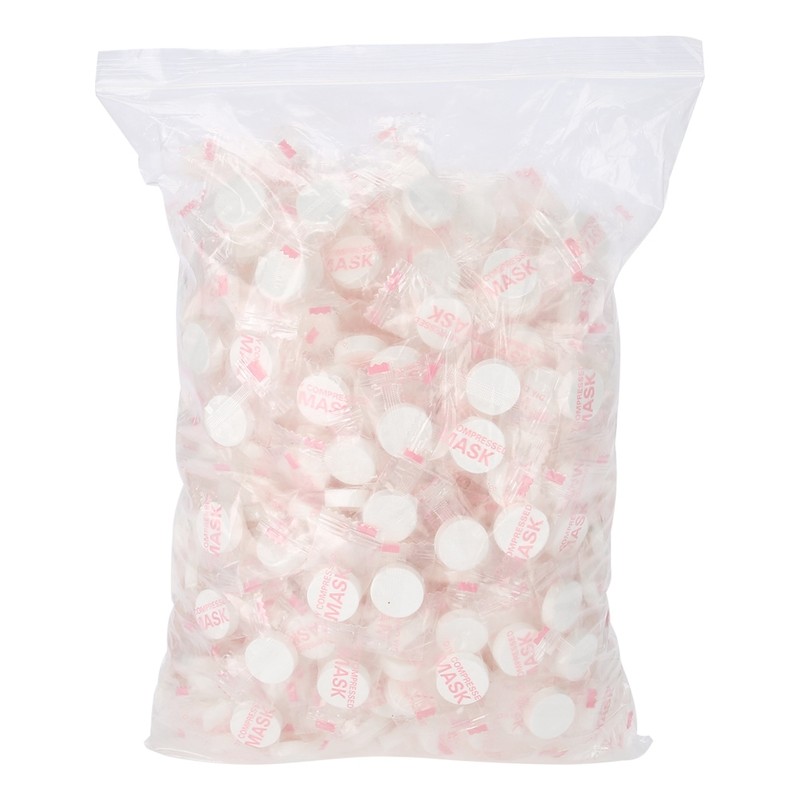 500pcs bag Disposable Facial Mask NOn Woven Compressed Face Mask