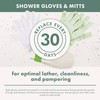 EcoTools Exfoliating Mitt, Cleansing Bath & Shower Glove, Moderate Exfoliation,