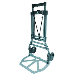 GoGreen Power (TR1800) Hand Truck/Luggage Truck, Grey, 150lb Capacity Luggage Cart