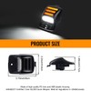 Gempro Amber OLED Neon Tube LED License Plate Light Tag