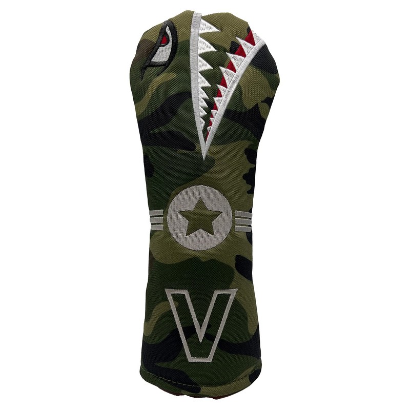 P.Golf Pea Golf Headcover Shark [Set] (1,3,5,UT)
