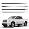 A-Premium Front & Rear Weatherstrip Window Molding Trim Weather Stripping