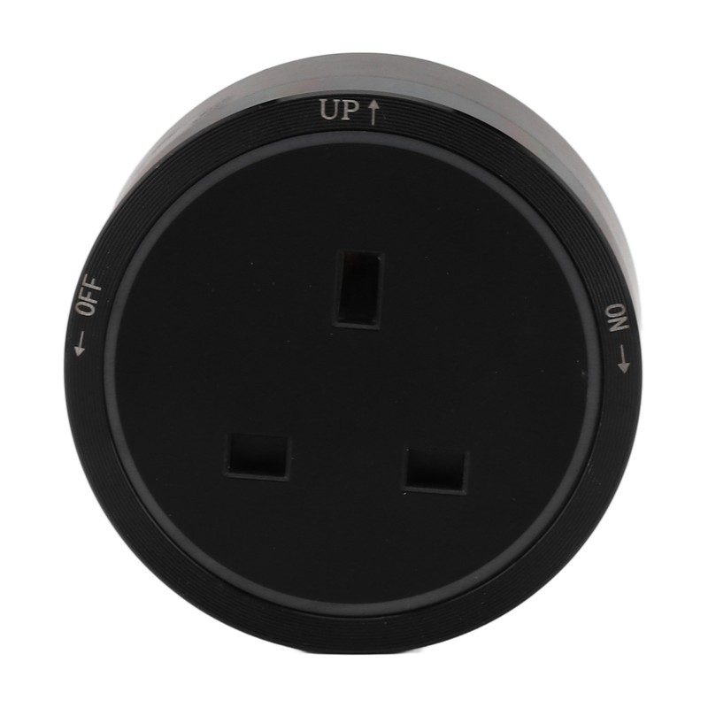 13A Power Track Socket Removable Electric Outlet Slide Guide Adapter