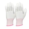 DIZLAS Work Gloves, PU Processed Fingertips, Thin, Anti-Slip, Anti-Static, Fingertip