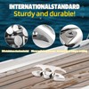 Pacify 2 Pack Folding Boat Cleats 316 Stainless Steel 4.5/5/6