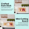TerraStrike Bamboo Cutting Board Set with Knife Sharpener – Thick