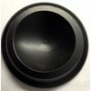 Grand Piano Hardwood Wheel Coasters Caster Cups 3 Black Satin