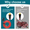 MENTBERY XT60 Connector, MC4 to XT60 Extension Charging Cable 2FT,