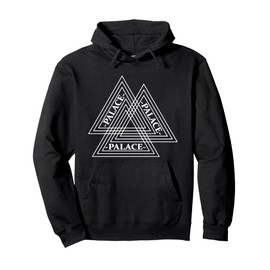 Palace - Triangle Designer Black Edition Pullover Hoodie