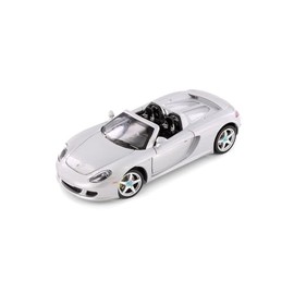 Showcasts Carrera GT Sports Car, Silver 68242/43-1/24 Scale Diecast Model Car