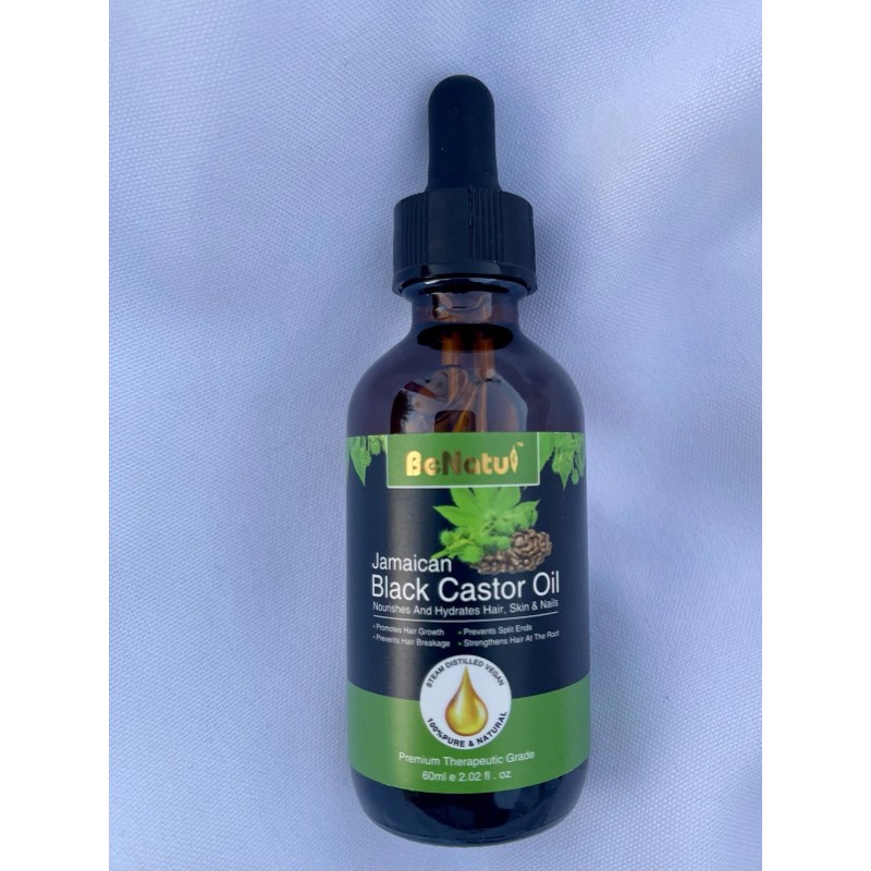 Benatu Black Jamaican Castor Oil 100% Pure & Natural Therapeutic