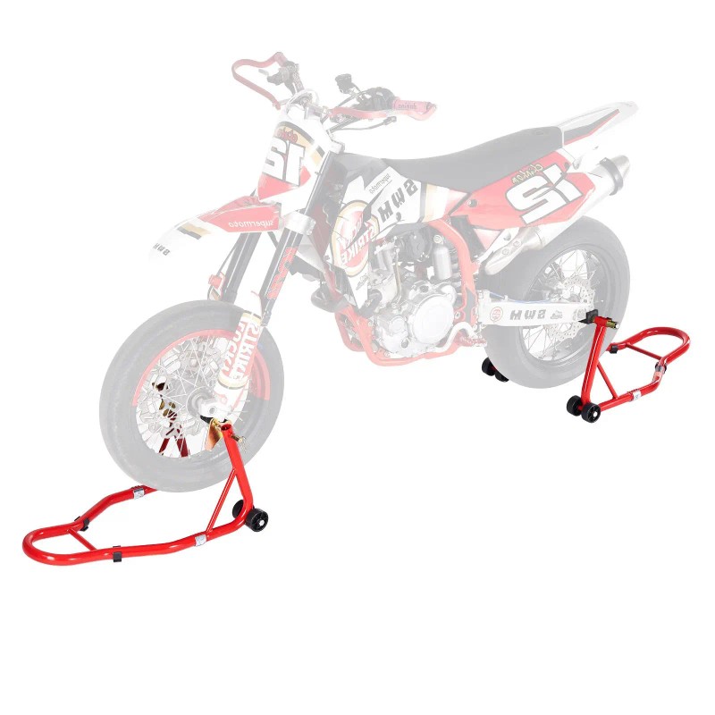 850lbs Capacity Motorcycle Stand Lift Front & Rear Combo with