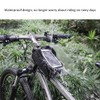 WHEEL UP Rainproof Bicycle Bag Frame Front Top Tube Reflective