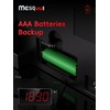 Mesqool Projection Alarm Clock, Loud Vibrating Alarm Clock for Heavy