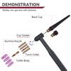 ARCCAPTAIN 11Pcs TIG Welding Torch Consumables Kit Collets Alumina Ceramic