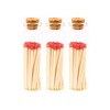 River Birch Cherry Red Tip Decorative Matches | 60+ Small