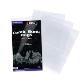 BCW Silver Age Comic Bags (100 Count)