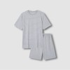 JAJU [JAJU] Men's Soft 5-part Lounge Set_Dark Grey