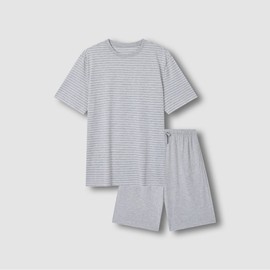 JAJU [JAJU] Men's Soft 5-part Lounge Set_Dark Grey