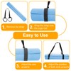 2 Packs Yoga Mat Straps for Carrying, Premium Adjustable Loops