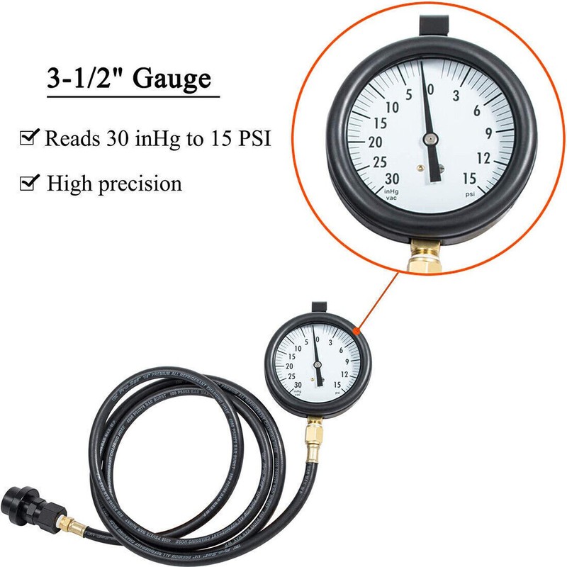 DR-Auto TU-32-6 6.6 L Fuel Pressure Test Fits For GM