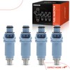 A-Premium 12 Holes Set of 4 Fuel Injectors Compatible with