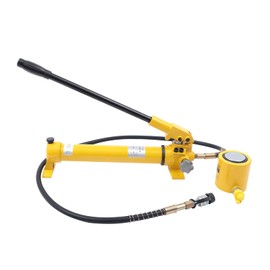 30 Ton Hydraulic Jack Engine Hoist Cylinder with Air Pump Hydraulic Cylinder Industrial Super Thin Lifting Jack for Engine Lift Hoists, Garage/Shop Cranes(30T Hydraulic Jack + CP-700 Pump)