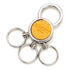 Agility affa "Triple Keychain" Key Holder, Sliding Type, 3 Layers,