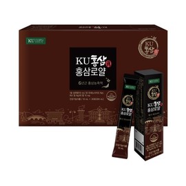 건국 6년근 KU홍삼진 홍삼로얄 10mLx30포 진세노사이드15mg (30포 1박스) Geon-guk 6-Year Old KU Red Ginseng Royal 10mL x 30 Packs, Ginsenoside 15mg (30 Packs per Box)