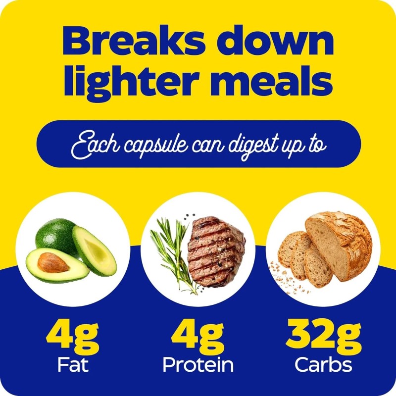 Enzymedica Digest Basic 30 Capsules x3