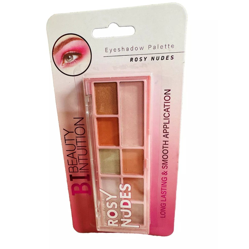 Eyeshadow BI Beauty Intuition Rosy Nudes Long Lasting Eyeshadow Palette.