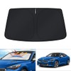 KUST Windshield Sun Shade for 2018-2023 Kia Stinger Window Sunshade