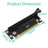 Sintech PCIe 16x Riser Card,PCI-e Express 4.0 16X Male to
