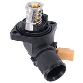 Thermostat with Housing Sensor Engine Coolant Thermostat Coolant Housing Coolant Thermostat Engine Coolant Thermostat Housing for C3 C2 Nemo 1007 207 Fiorino Qubo Bipper 1.4 1.1