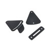 Nicerity Barn Door Lock Hardware Steel Sliding Privacy Latch for