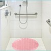 Shower Bath Mat 53x53cm,Extra Round Shower Mat Anti Mould Bath