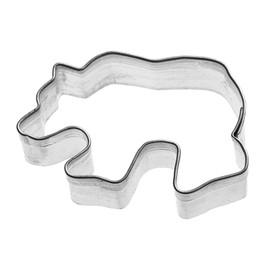 Mini Grizzly Bear 1.75 Inch Cookie Cutter from The Cookie Cutter Shop – Tin Plated Steel – Made in the USA