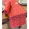 NATUARTE, Christmas Table Runner, 25 m x 30 cm, Non-Woven