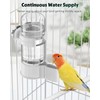 Pawfly 2 Pcs Bird Water Dispenser, Automatic Water Feeder, Plastic